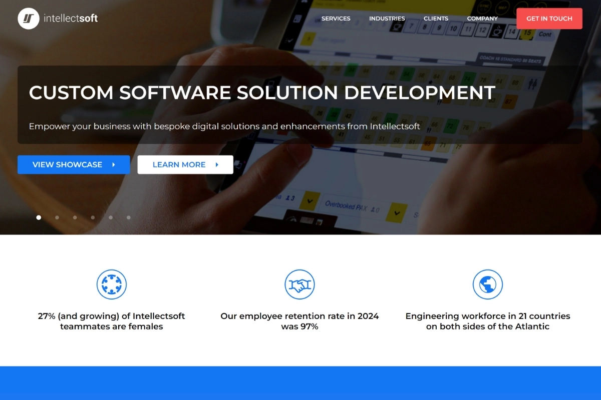 Intellectsoft fintech app develoment company