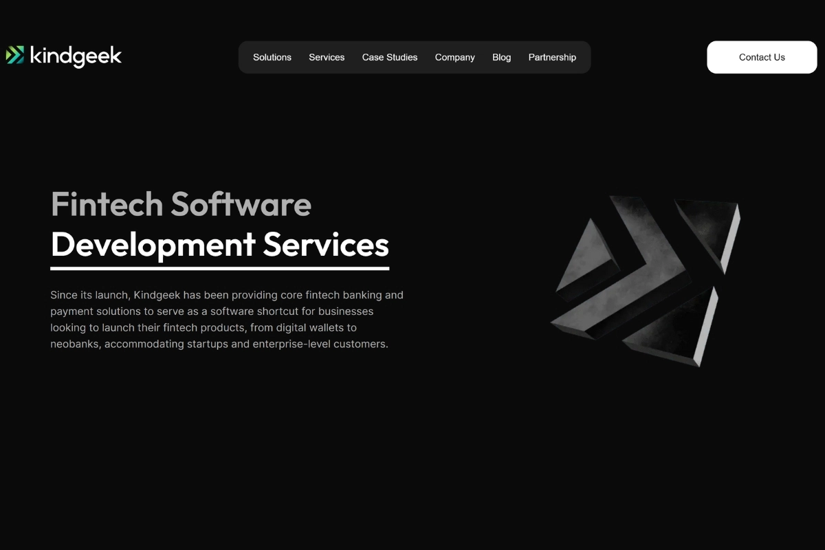 KindGeek fintech software development company