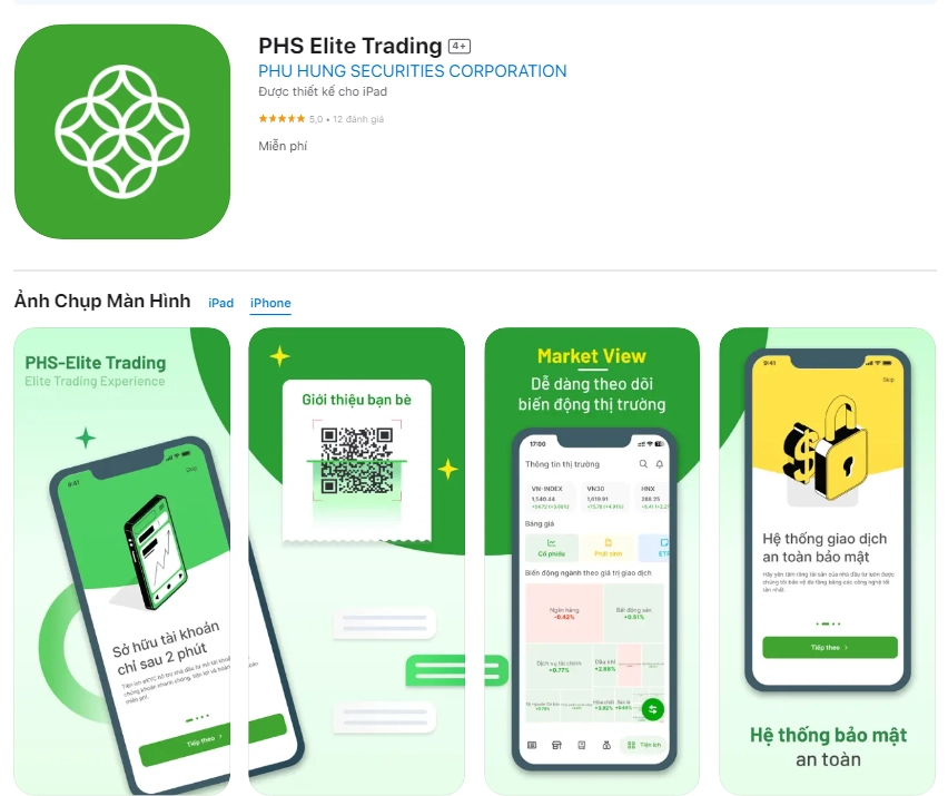 PHS Elite Trading App