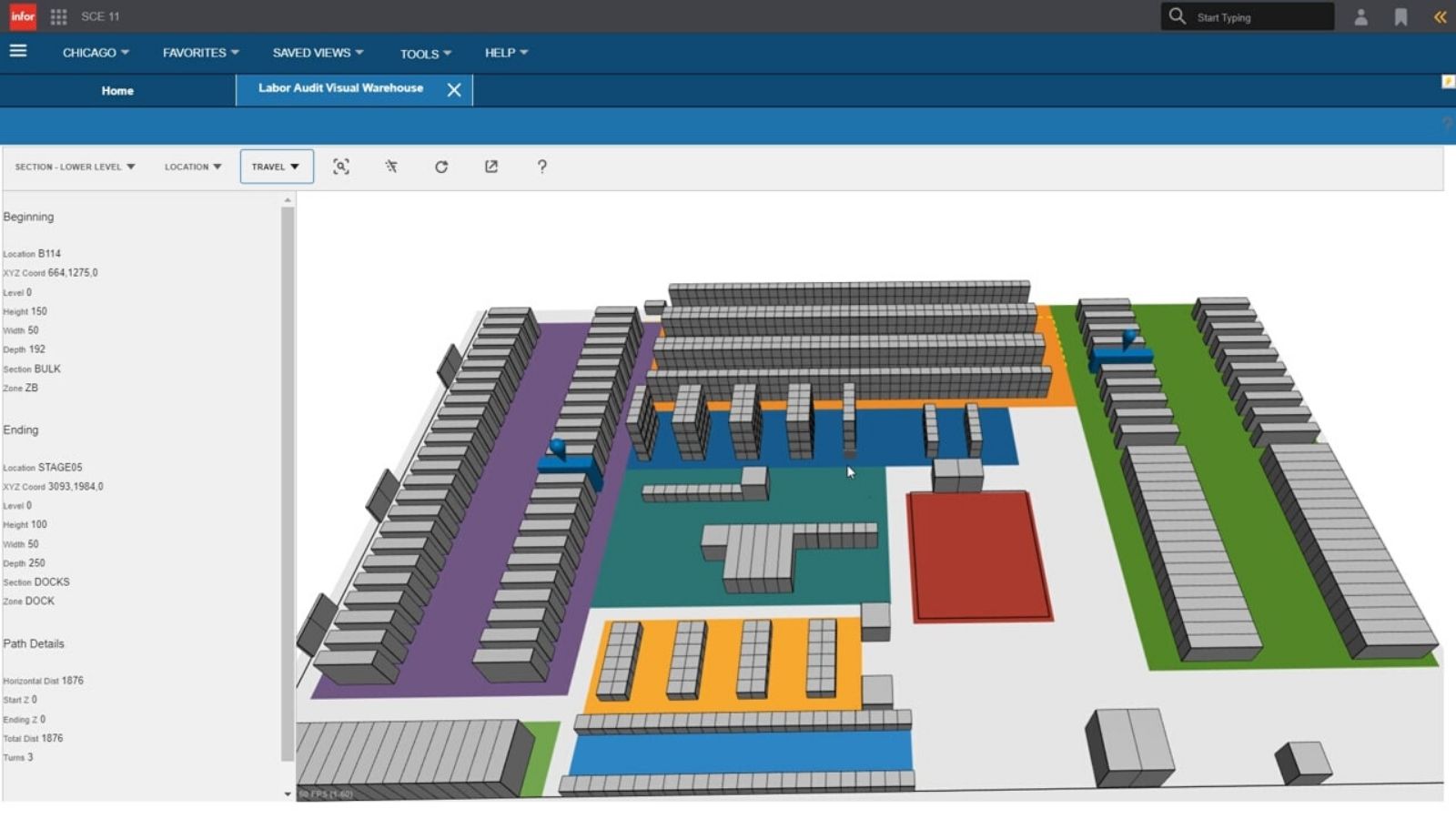 Infor CloudSuite WMS interface