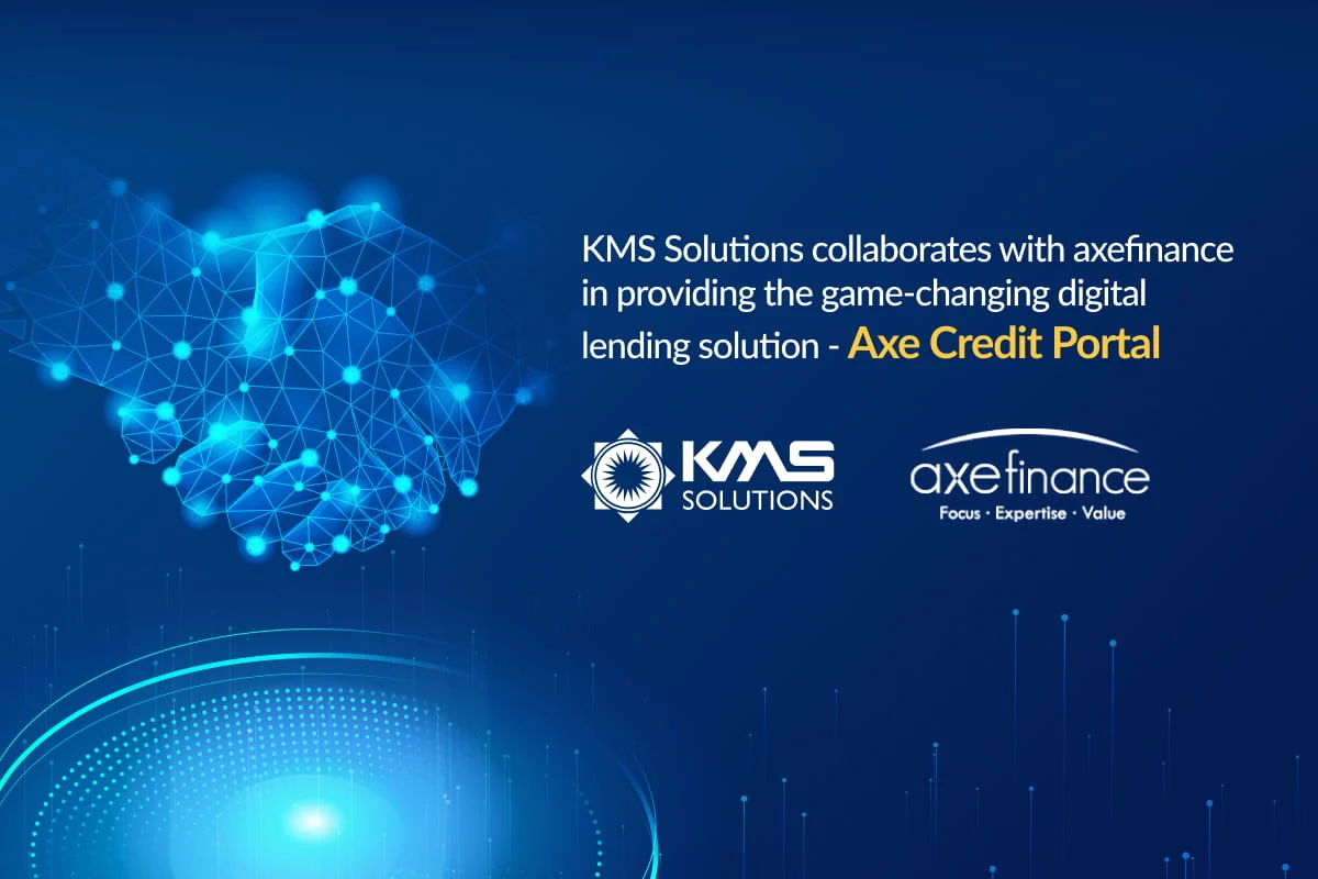 KMS Solutions & axefinance Launch Axe Credit Portal