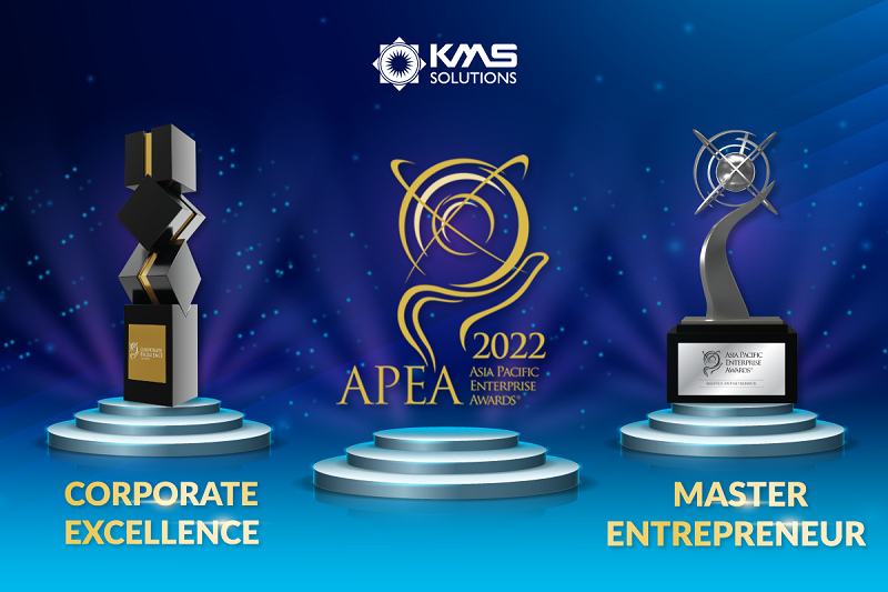 KMS Solutions honorably won double awards at APEA 2022