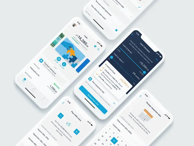 monzo UI UX banking KMS Solutions (1)