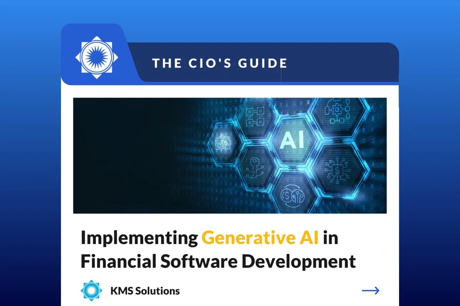 The CIO's Guide to Implementing Generative AI in Finance Software